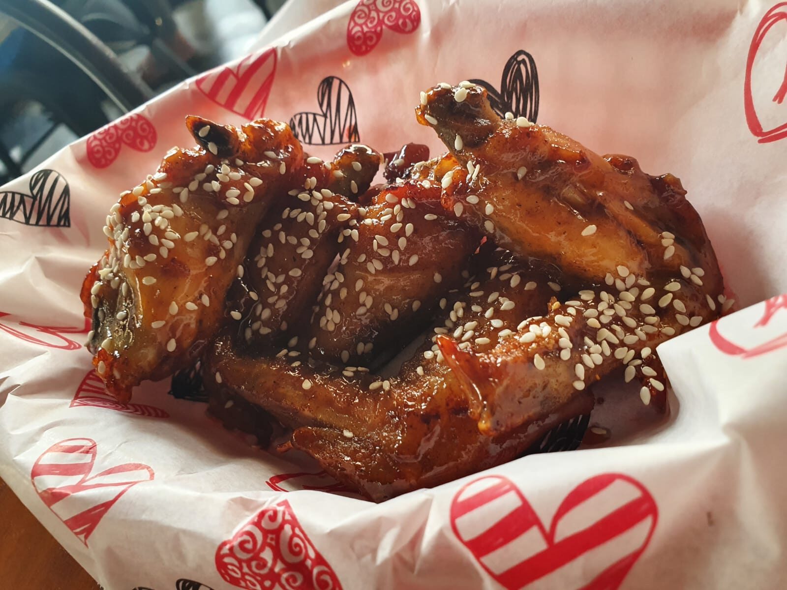spicy honey wings